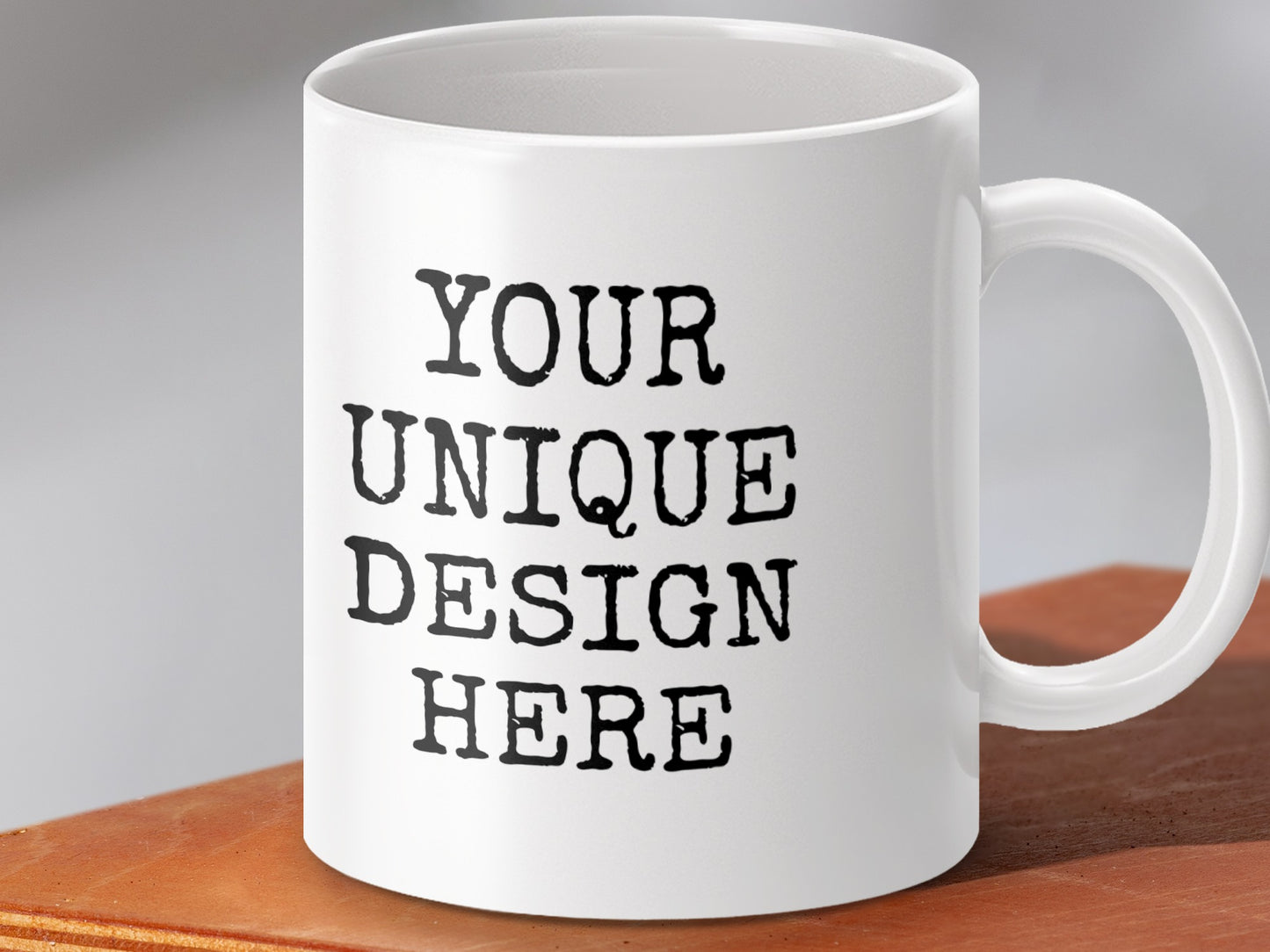 Your Unique Design Here Customizable Mug product