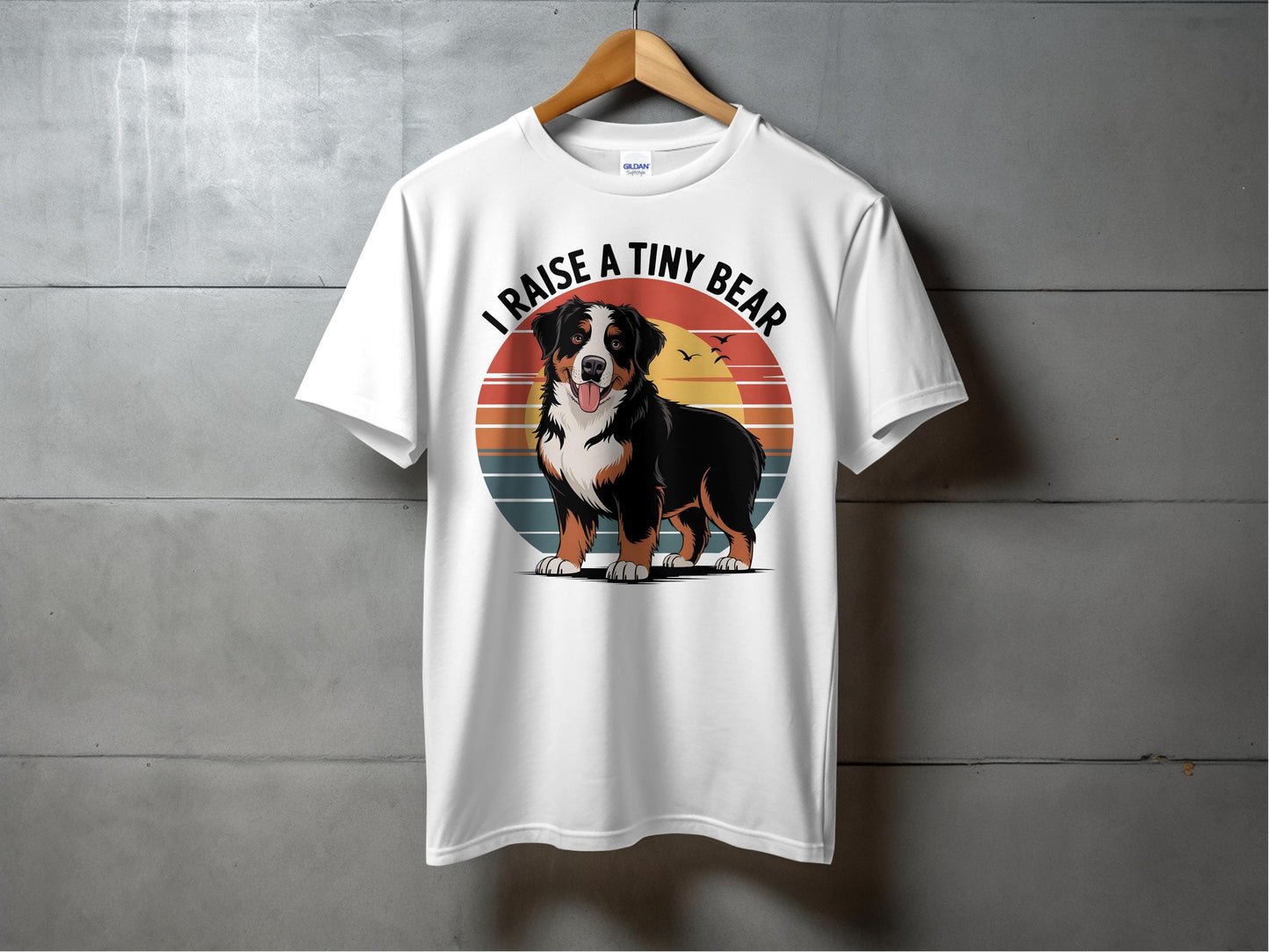 I Raise A Tiny Bear Graphic Design Shirt product type