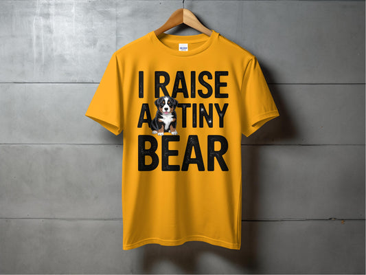 I Raise A Tiny Bear Graphic T-Shirt product