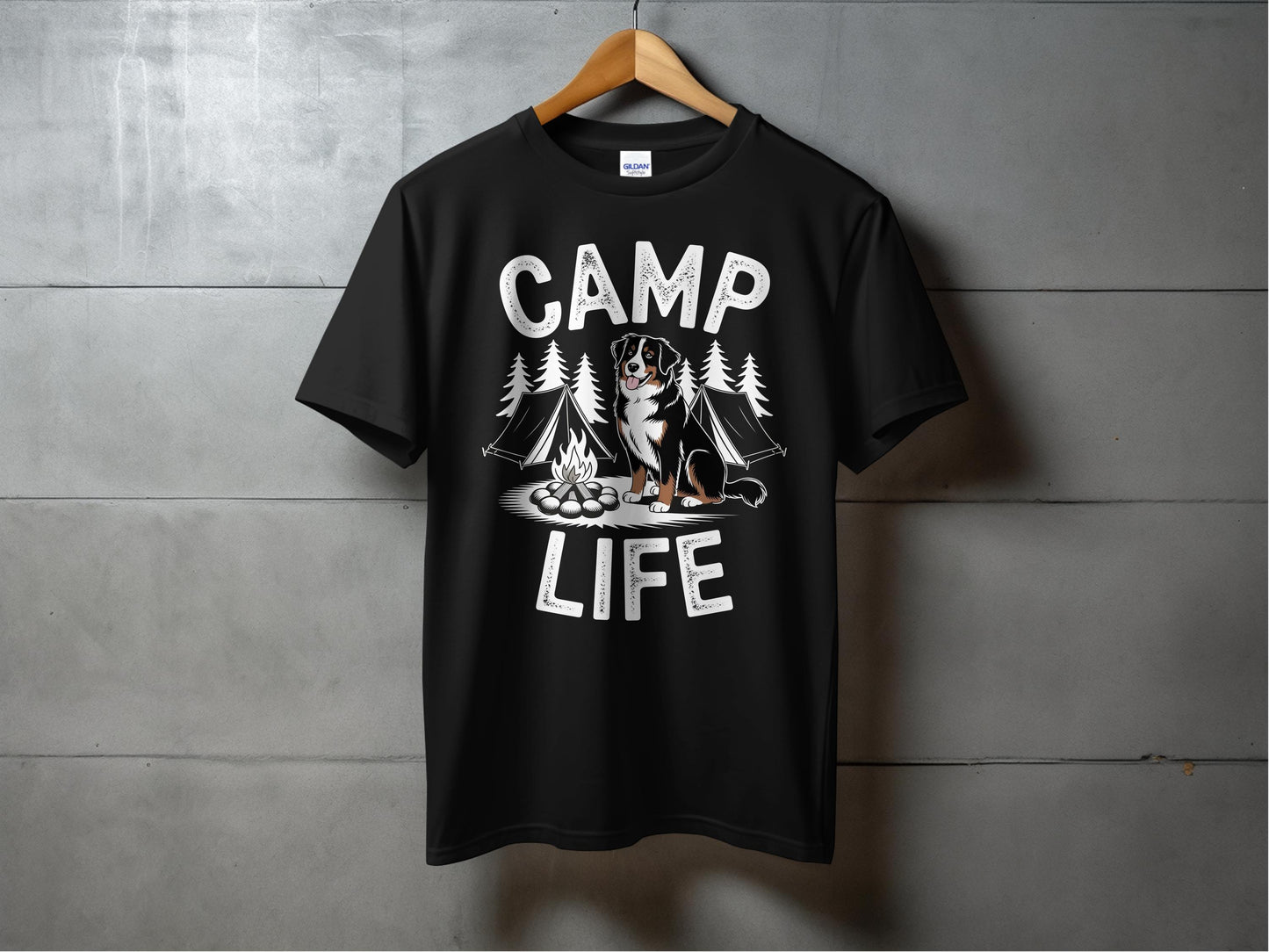 Camp Life Adventures Dog Print Tee product