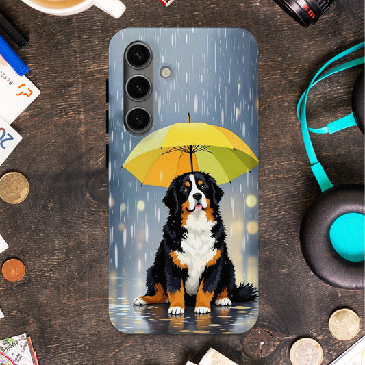 Adorable Dog with Umbrella Phone Case product