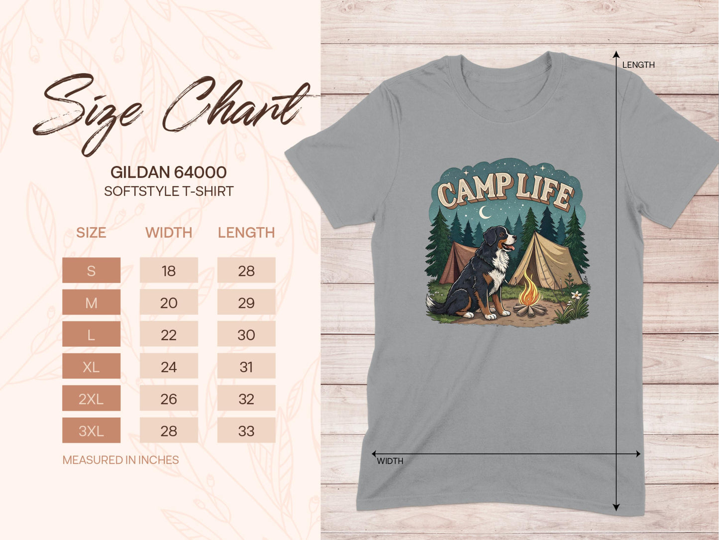 Camp Life Dog Camping Softstyle T-Shirt product