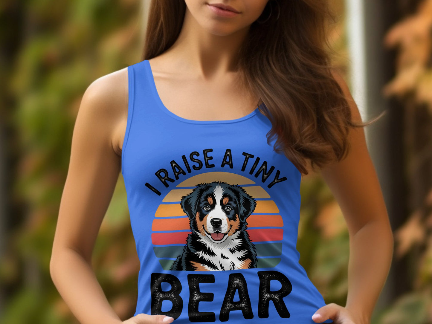 I Raise a Tiny Bear Tank Top product type
