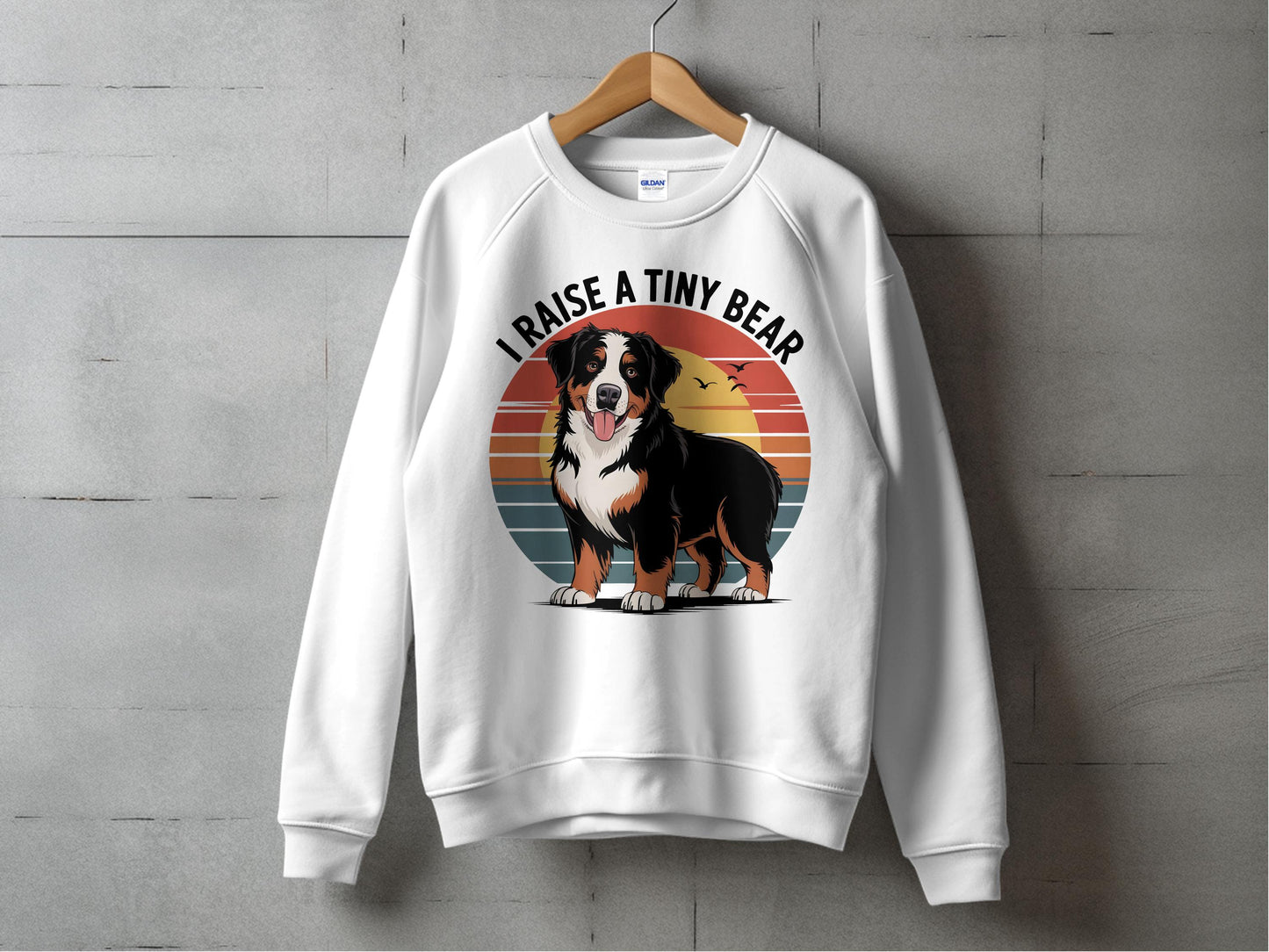 I Raise a Tiny Bear Dog Sweatshirt product type