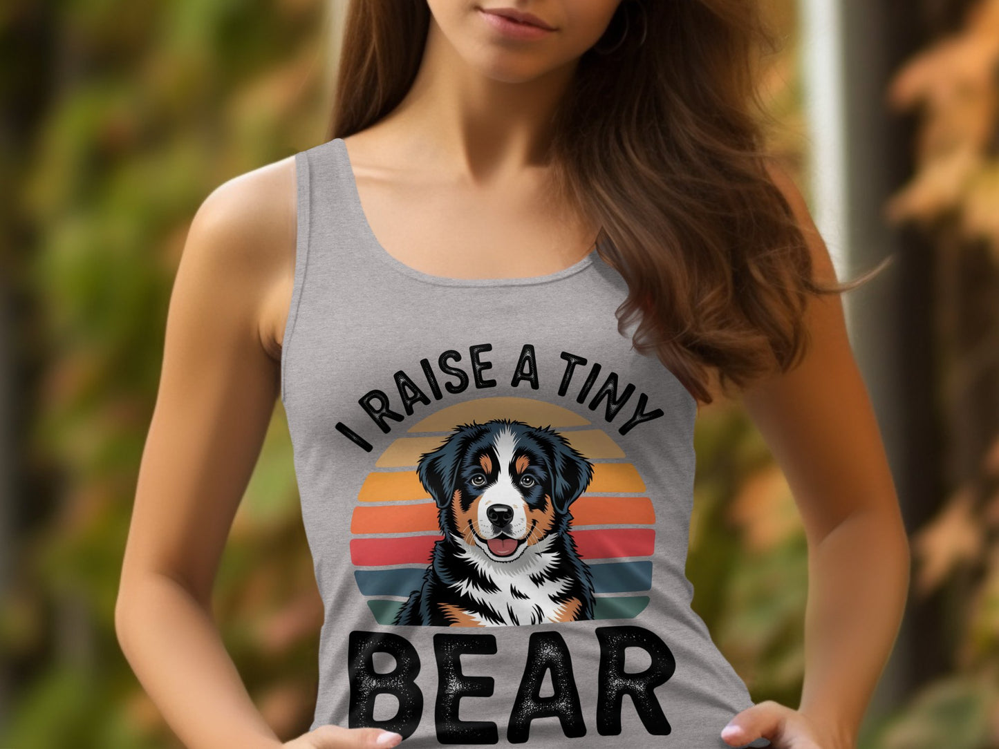 I Raise a Tiny Bear Women's Tank Top product