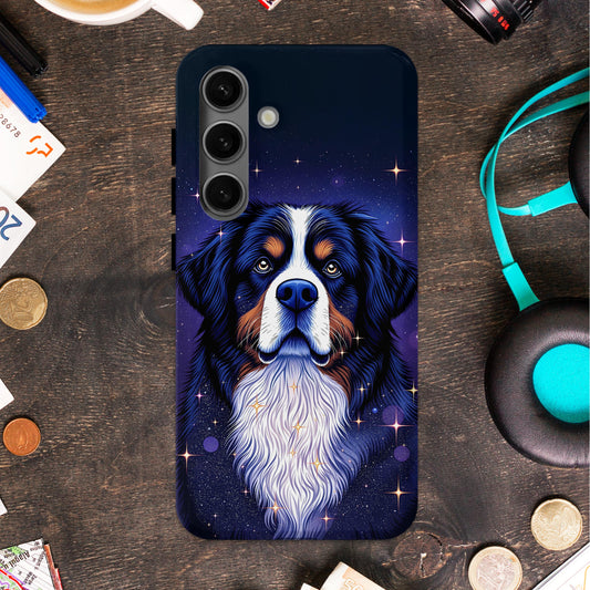 Artistic Starry Night Dog Illustration Phone Case product type