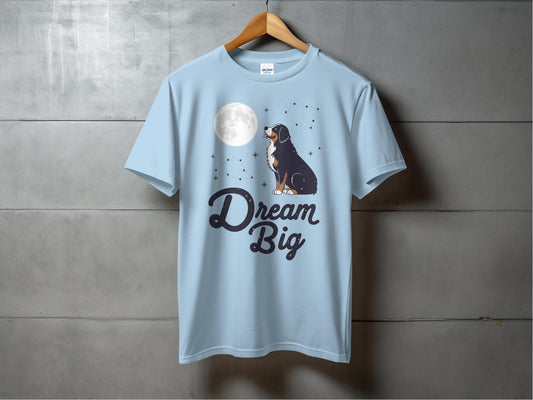 Moon and Dog Dream Big Graphic T-Shirt product