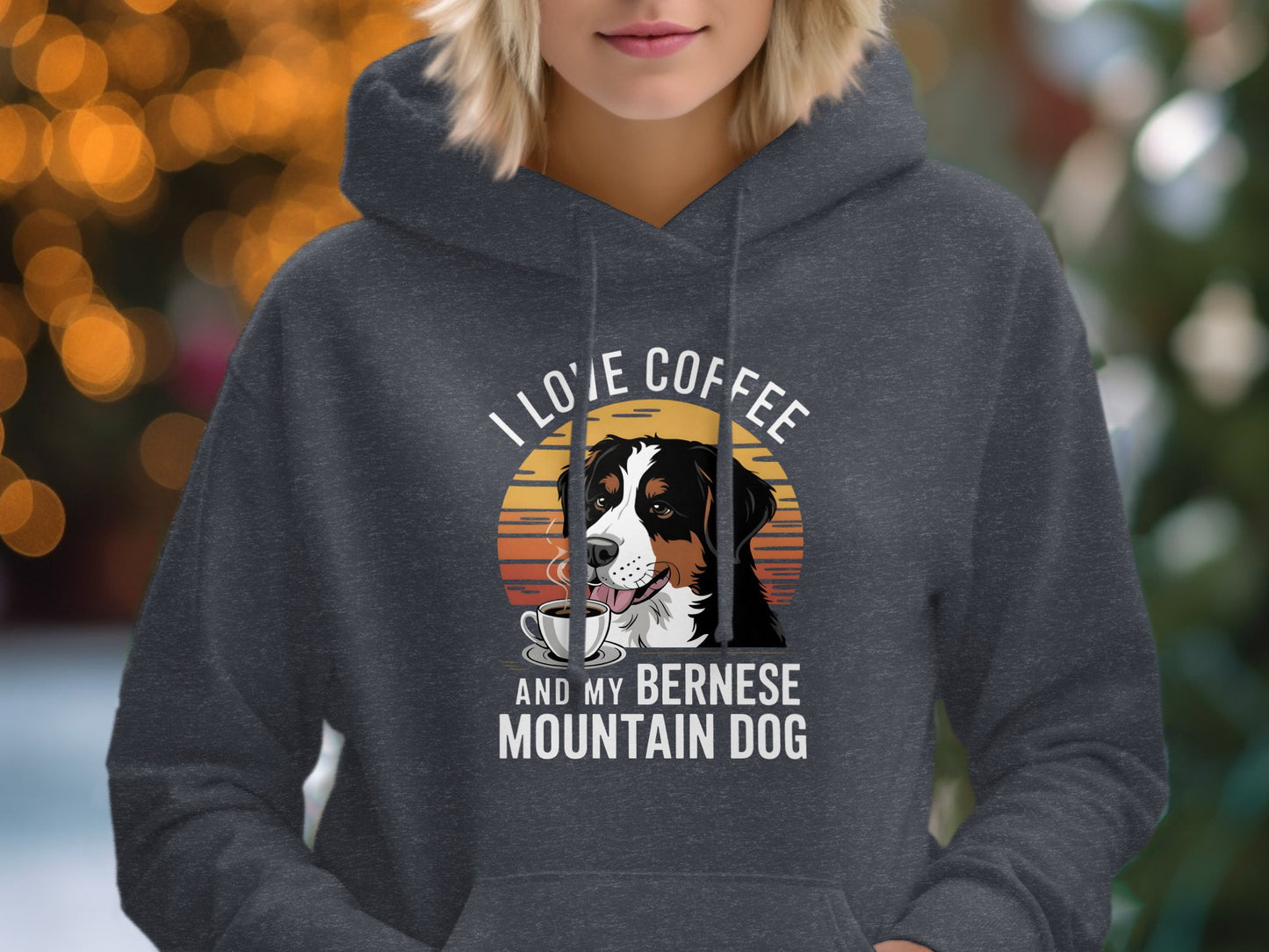 I Love Coffee and My Bernese Mountain Dog product type