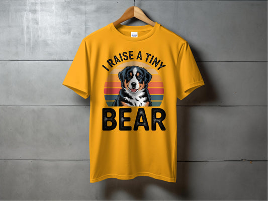 I Raise A Tiny Bear Dog Graphic Tee product type