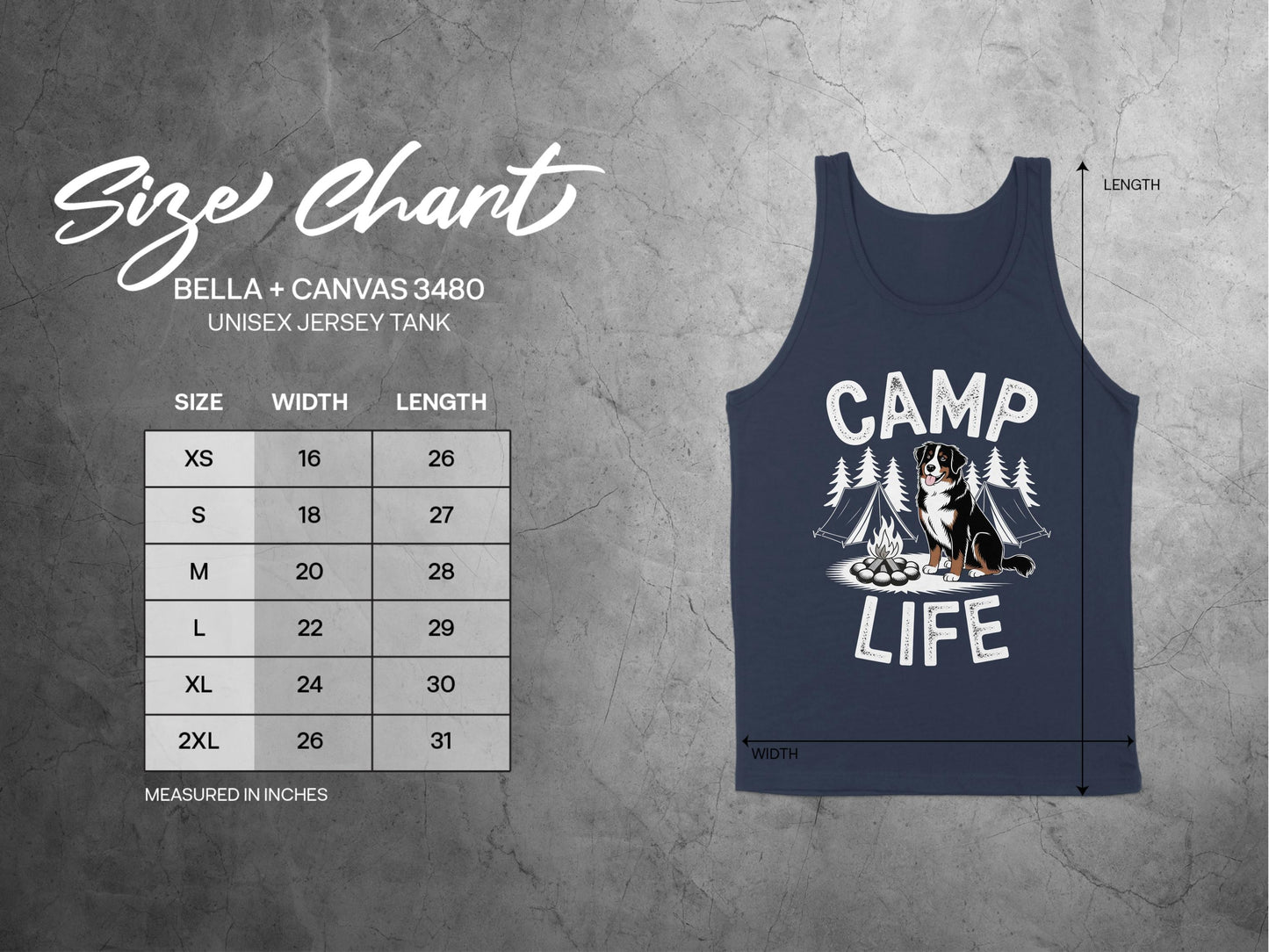 Camp Life Unisex Jersey Tank product