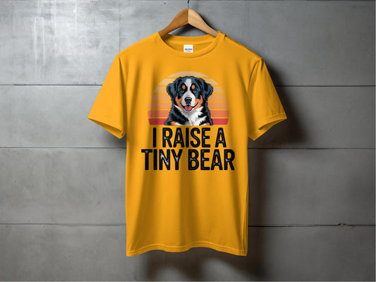 I Raise A Tiny Bear Graphic T-Shirt product type