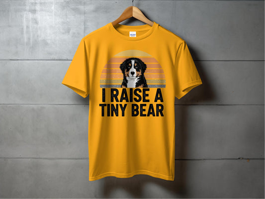 I Raise A Tiny Bear Dog Lover Graphic T-Shirt product type