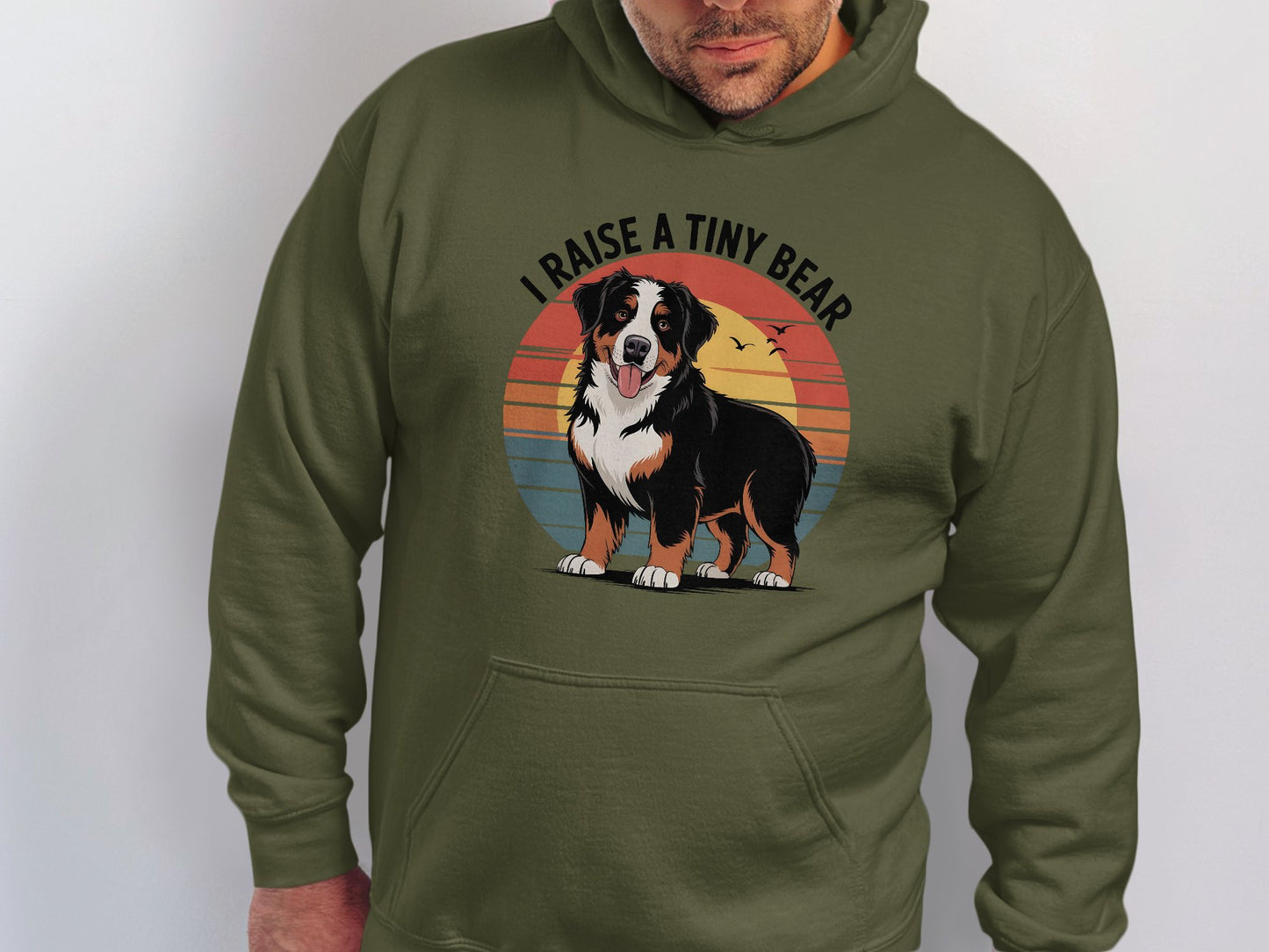 I Raise A Tiny Bear Dog Hoodie for Comfort product