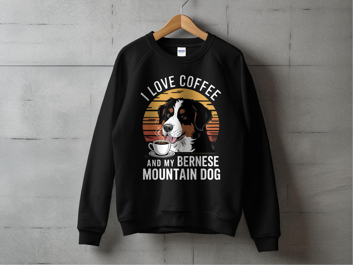 I Love Coffee And My Bernese Mountain Dog product type