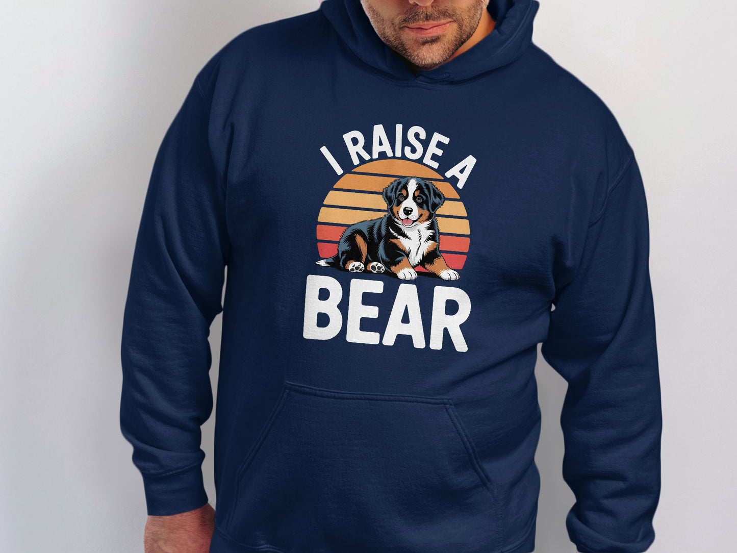 I Raise A Bear Graphic Hoodie Sweatshirt product