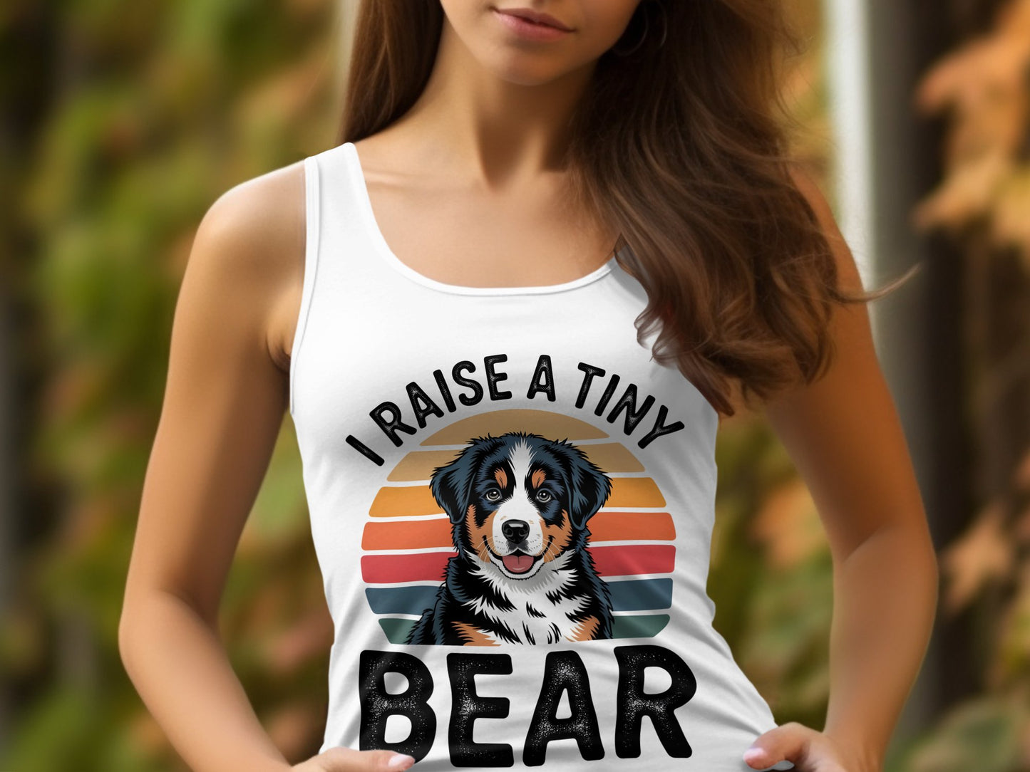 I Raise a Tiny Bear Graphic T-Shirt product type