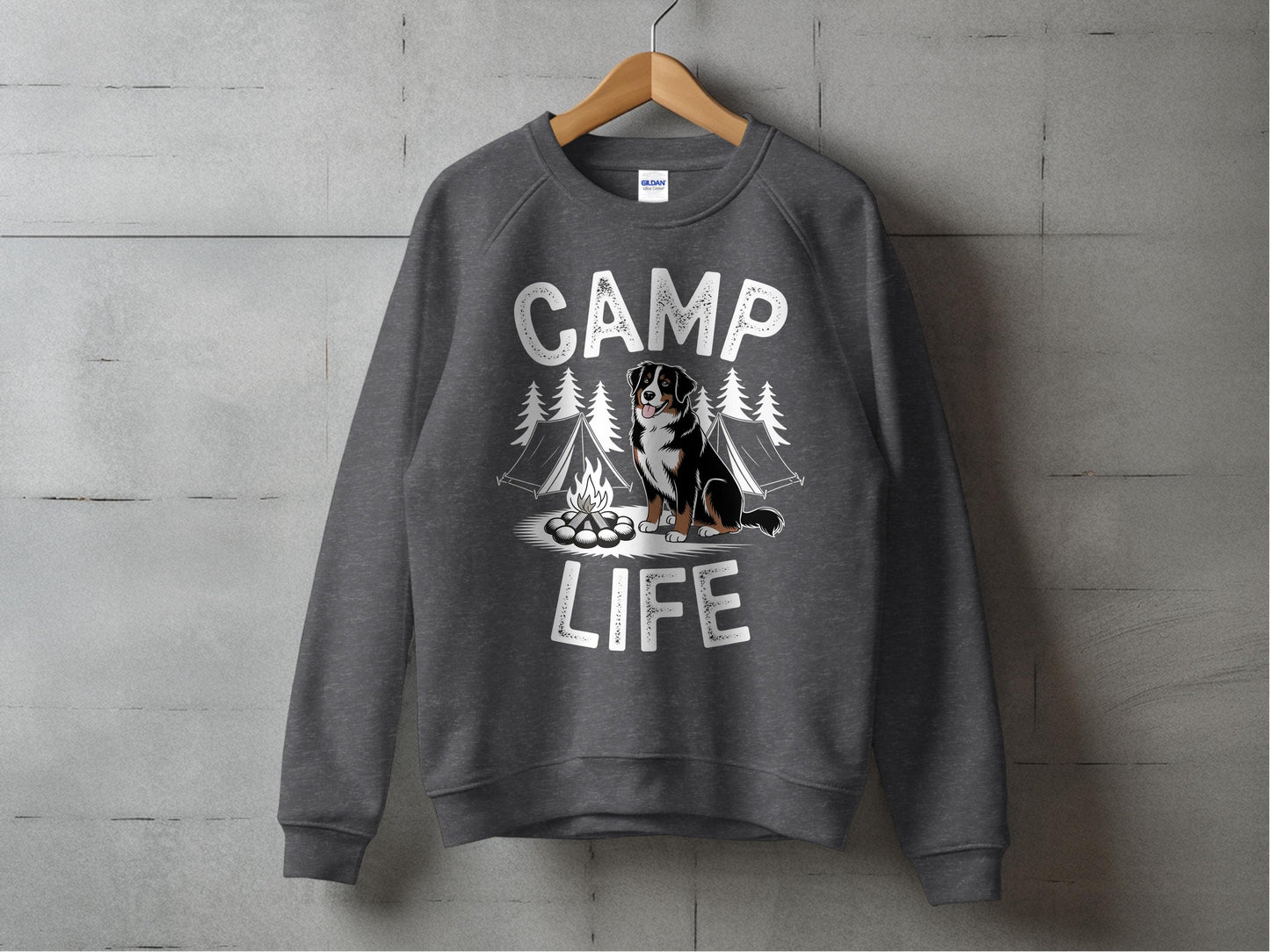 Camp Life Graphic Sweatshirt Outdoor Adventure product