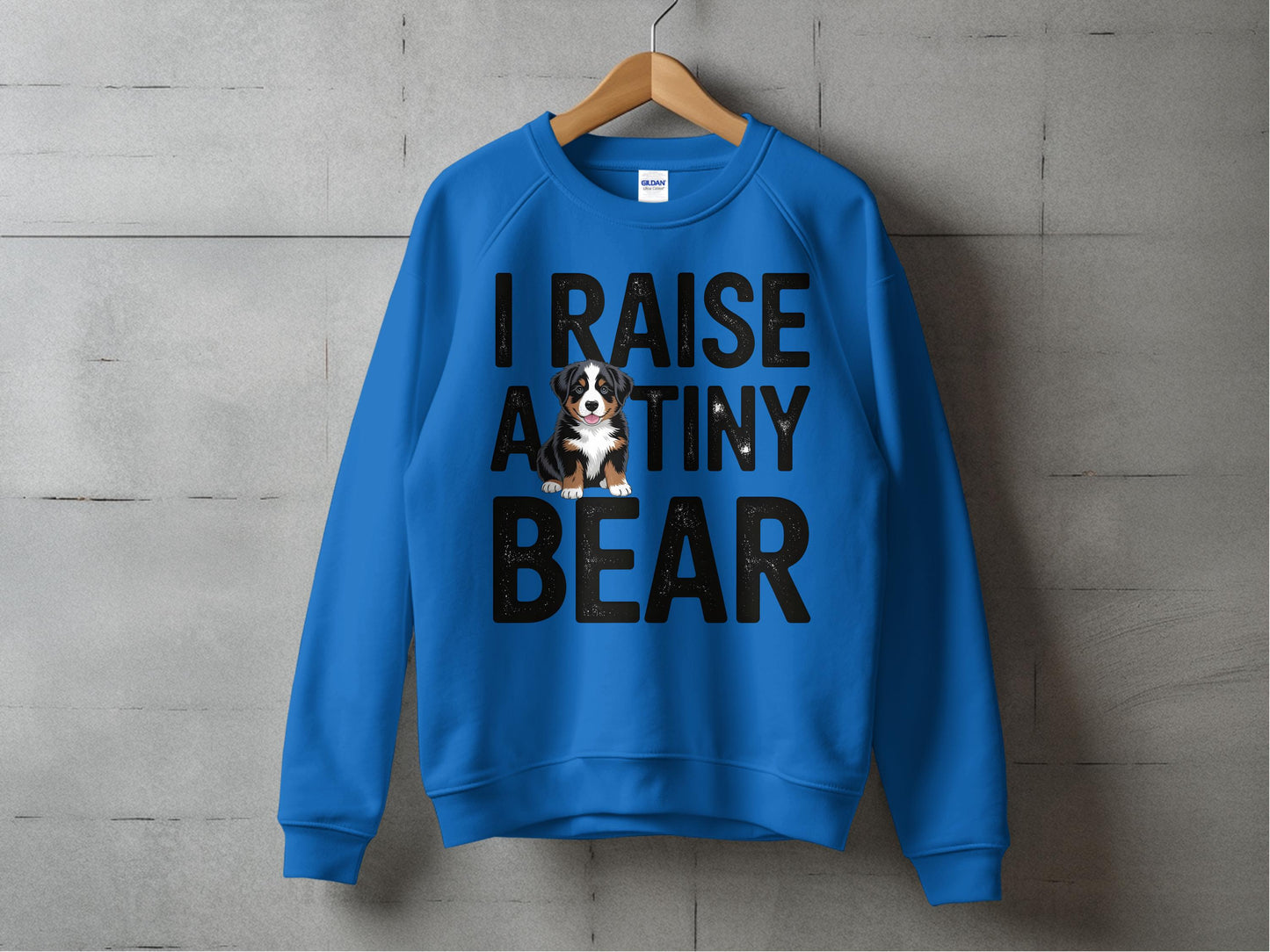 I Raise A Tiny Bear Sweatshirt Cute Dog Lover product