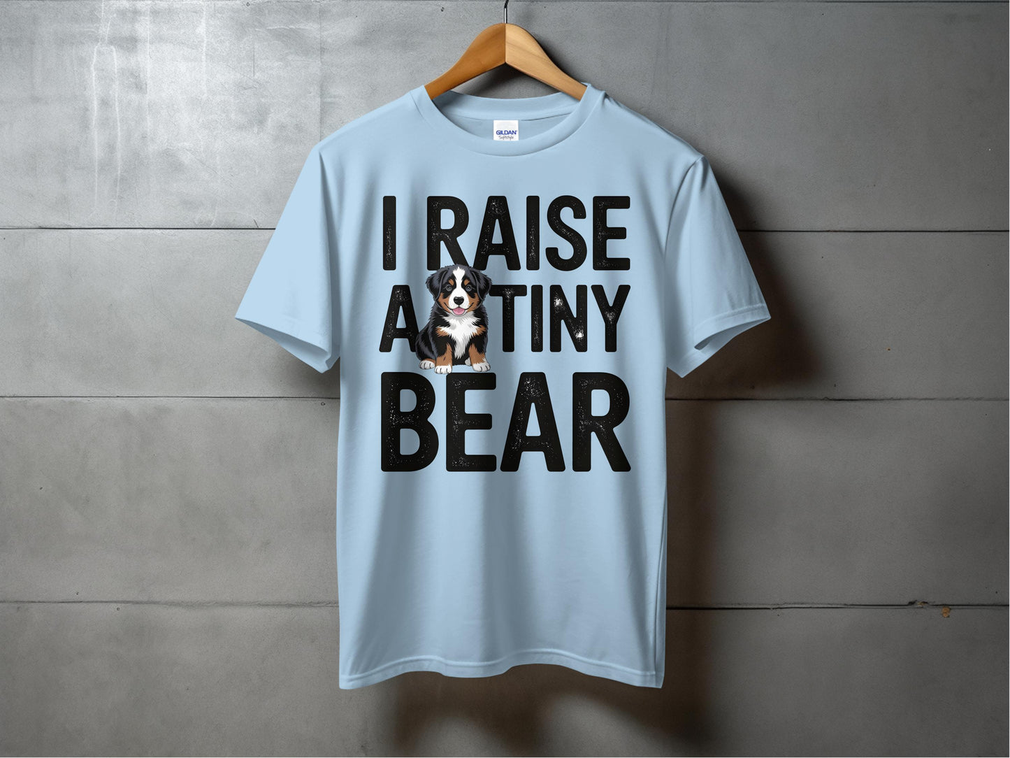 I Raise A Tiny Bear Graphic T-Shirt product type