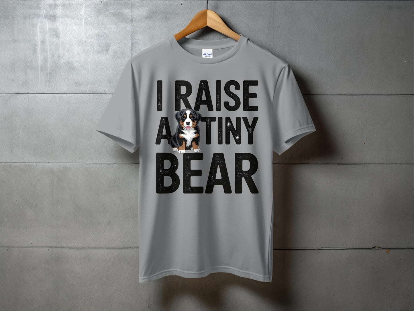 Funny I Raise A Tiny Bear Graphic T-shirt product