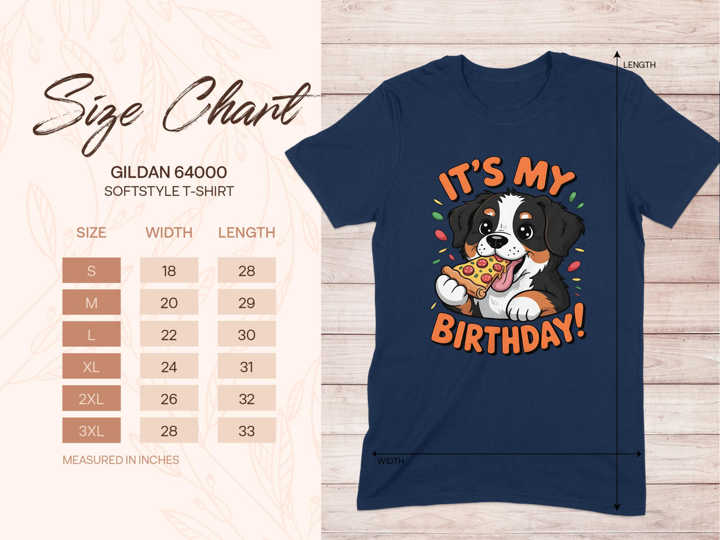 It's My Birthday Dog with Pizza T-Shirt product