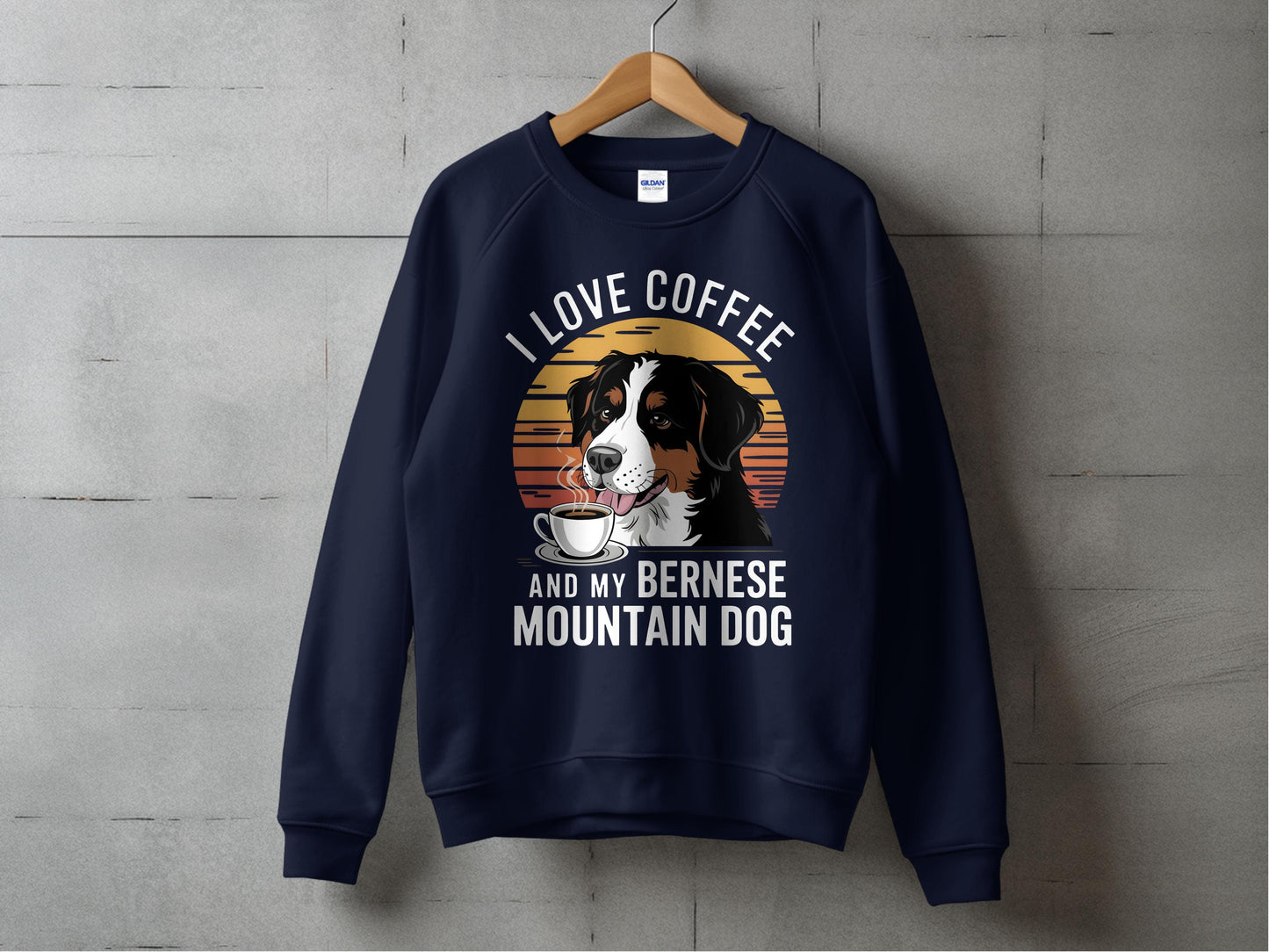 I Love Coffee and My Bernese Mountain Dog product type