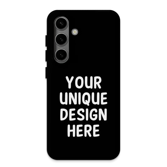 Customizable Black Case with Unique Design Phone product type