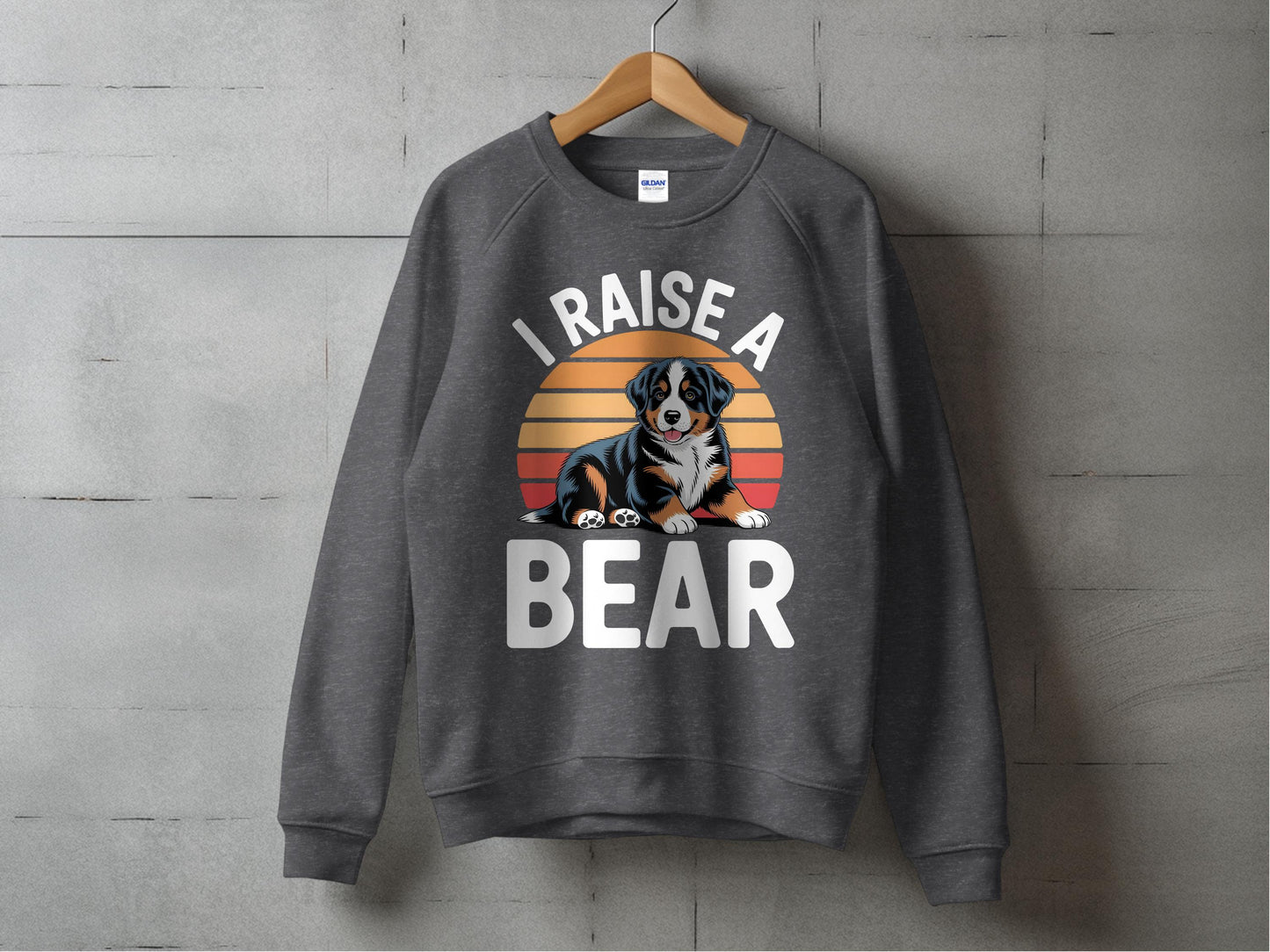 I Raise a Bear Printed Graphic Sweatshirt product type