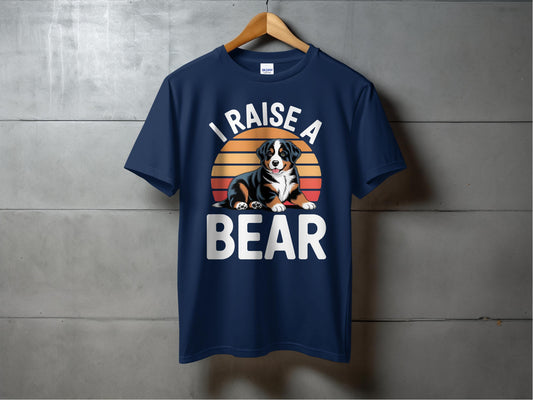 I Raise A Bear Graphic Tee Shirt Casual Wear product type