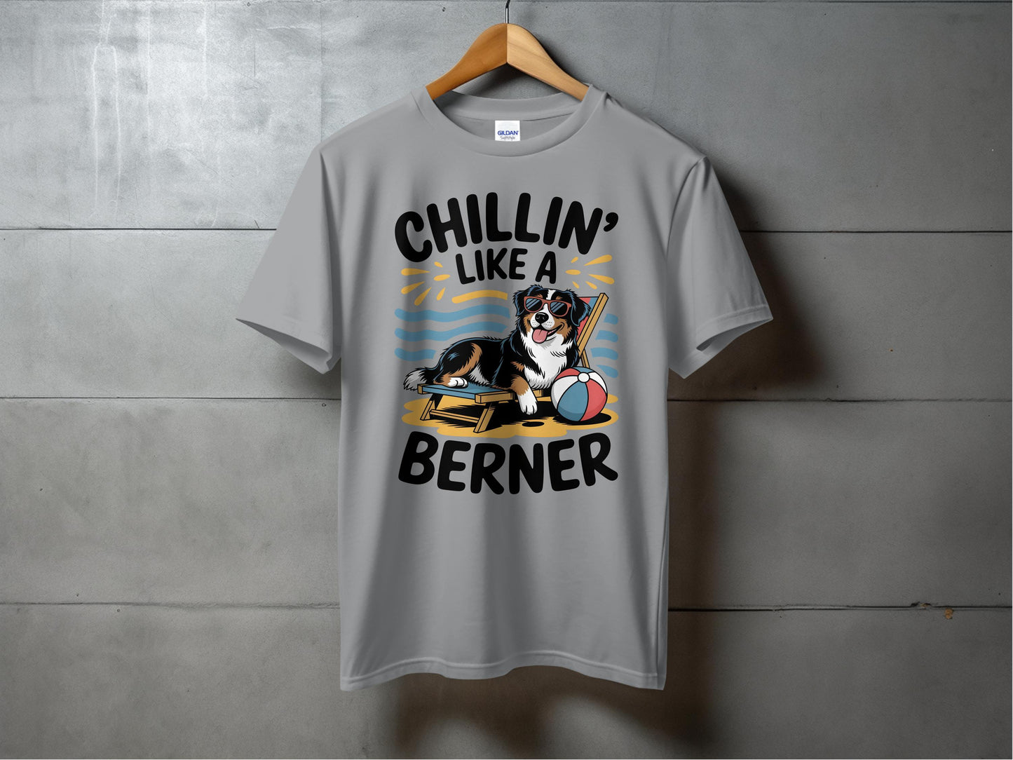 Chillin' Like a Berner Graphic Tee T-Shirt product