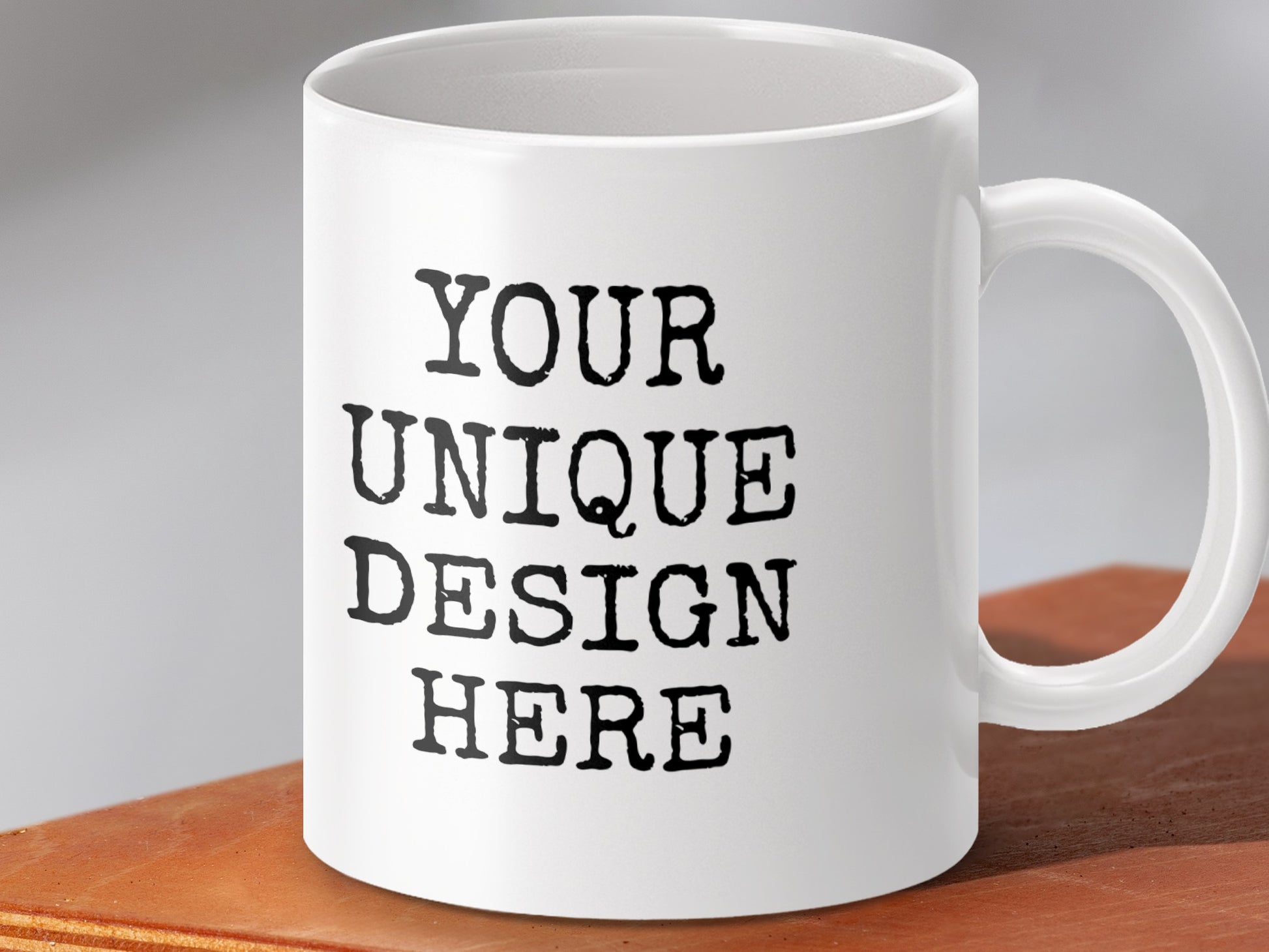 Your Unique Design Here Customizable Mug product