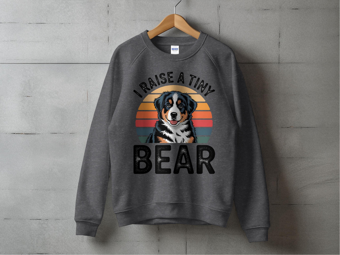I Raise a Tiny Bear Graphic Sweatshirt product
