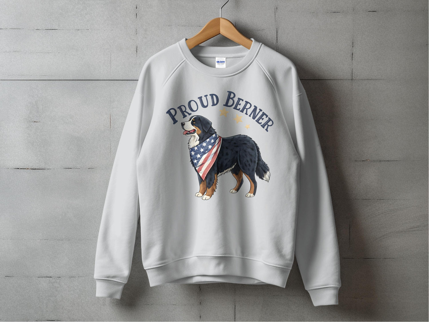 Proud Berner Graphic Sweatshirt Cozy Apparel product