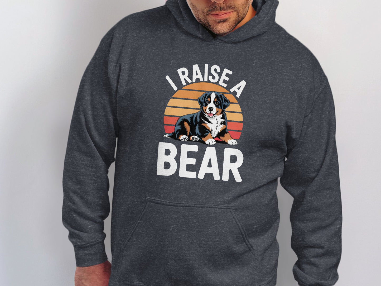 I Raise A Bear Graphic Hoodie Sweatshirt product type
