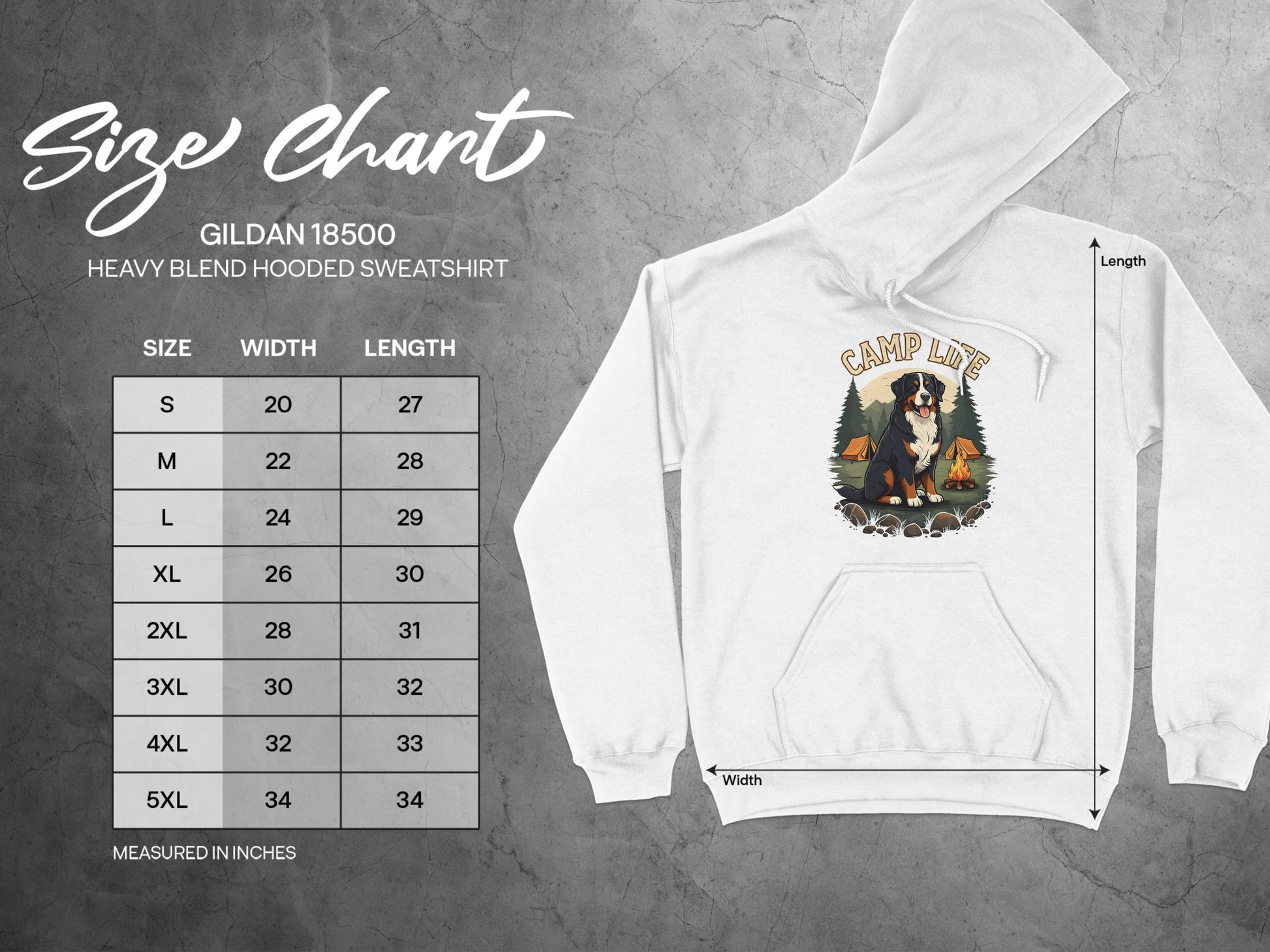 Camp Life Heavy Blend Hooded Sweatshirt product