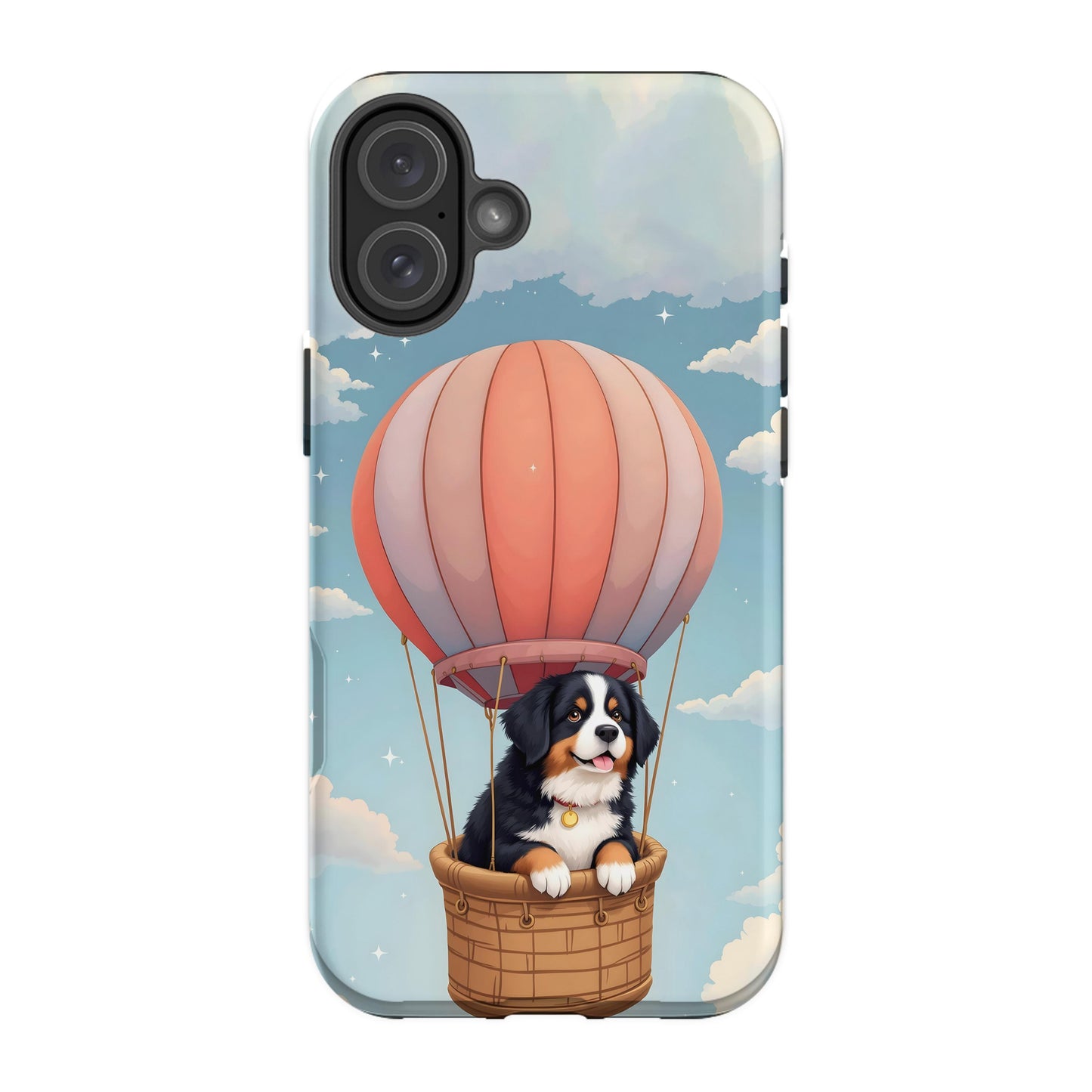 Adorable Dog in Hot Air Balloon Smartphone Case product