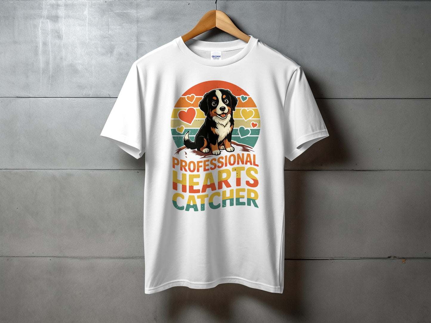 Professional Hearts Catcher Graphic T-Shirt