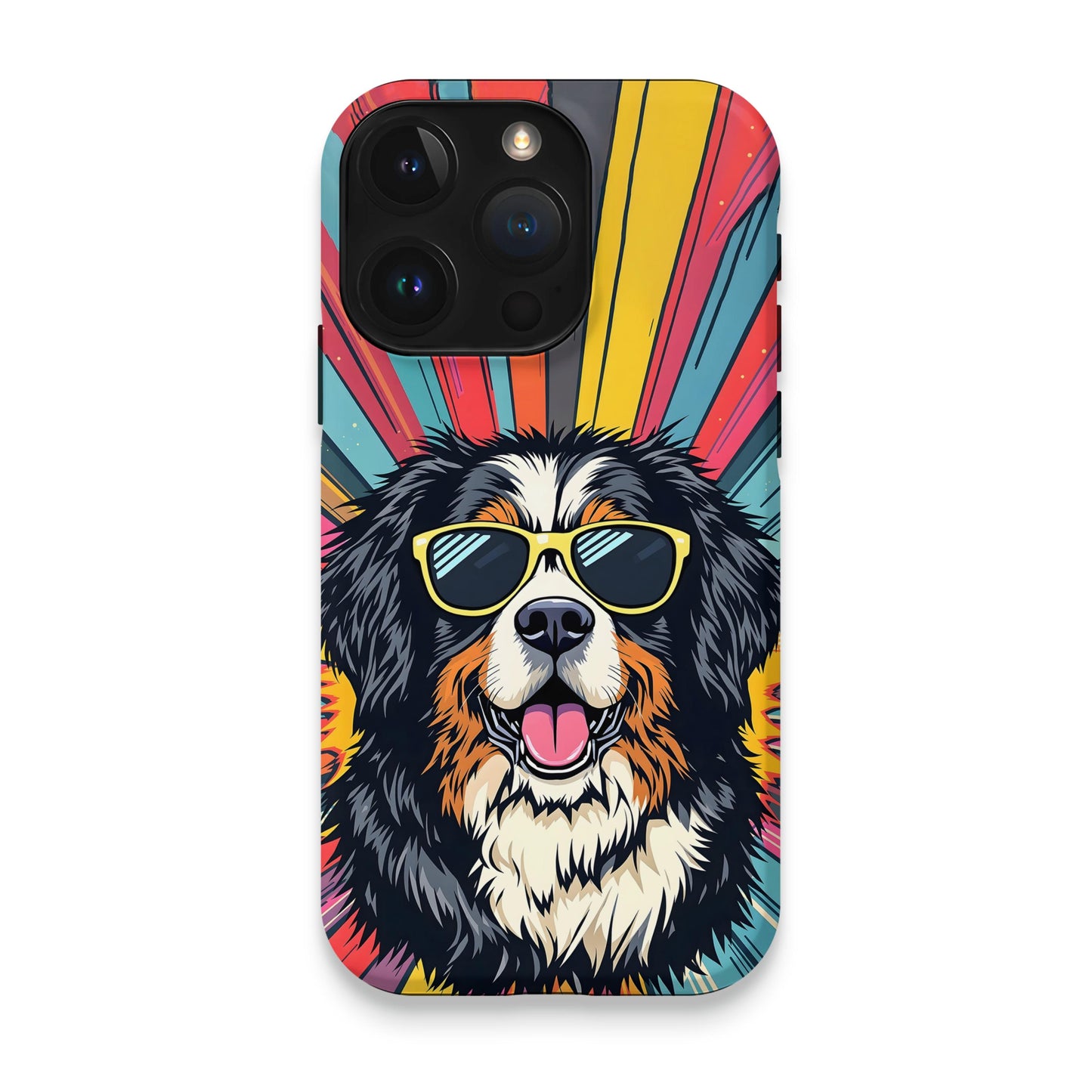 Cool Sunglasses Dog iPhone Case Vibrant Pet Lover product type