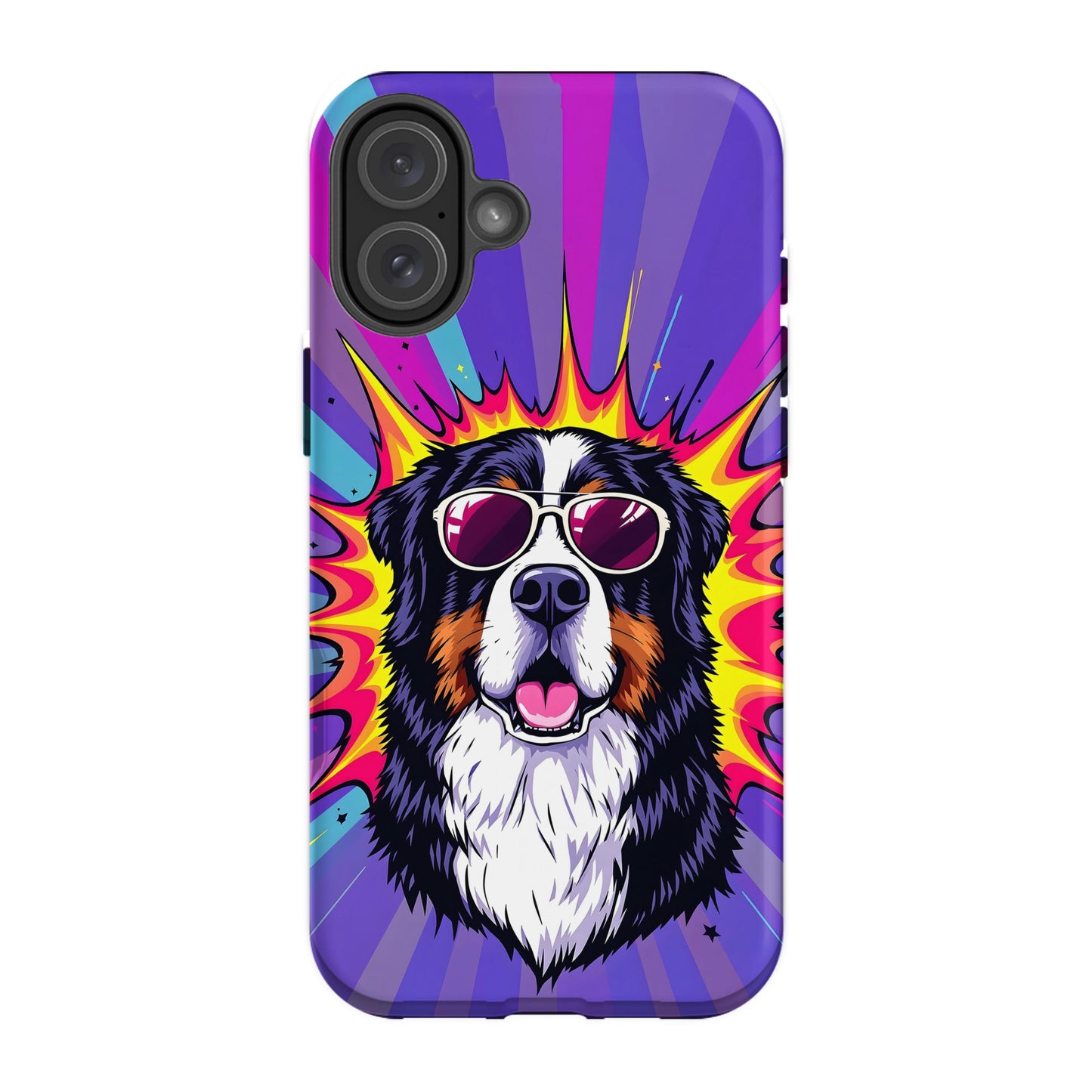 Cool Dog Design Artistic Print Phone Case product type