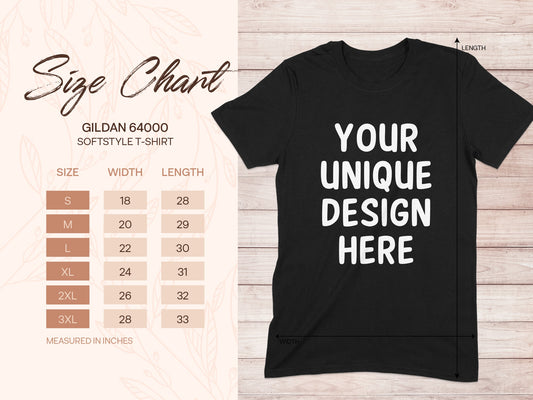 Your Unique Design Here Softstyle T-shirt product