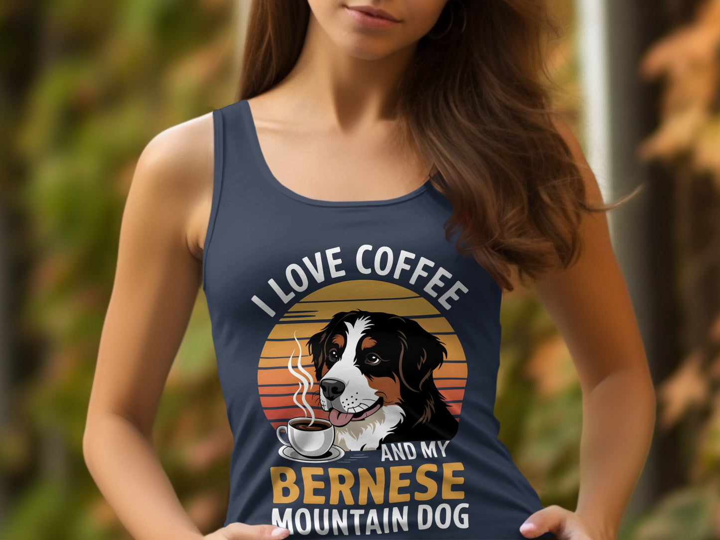 I Love Coffee And My Bernese Mountain Dog product type