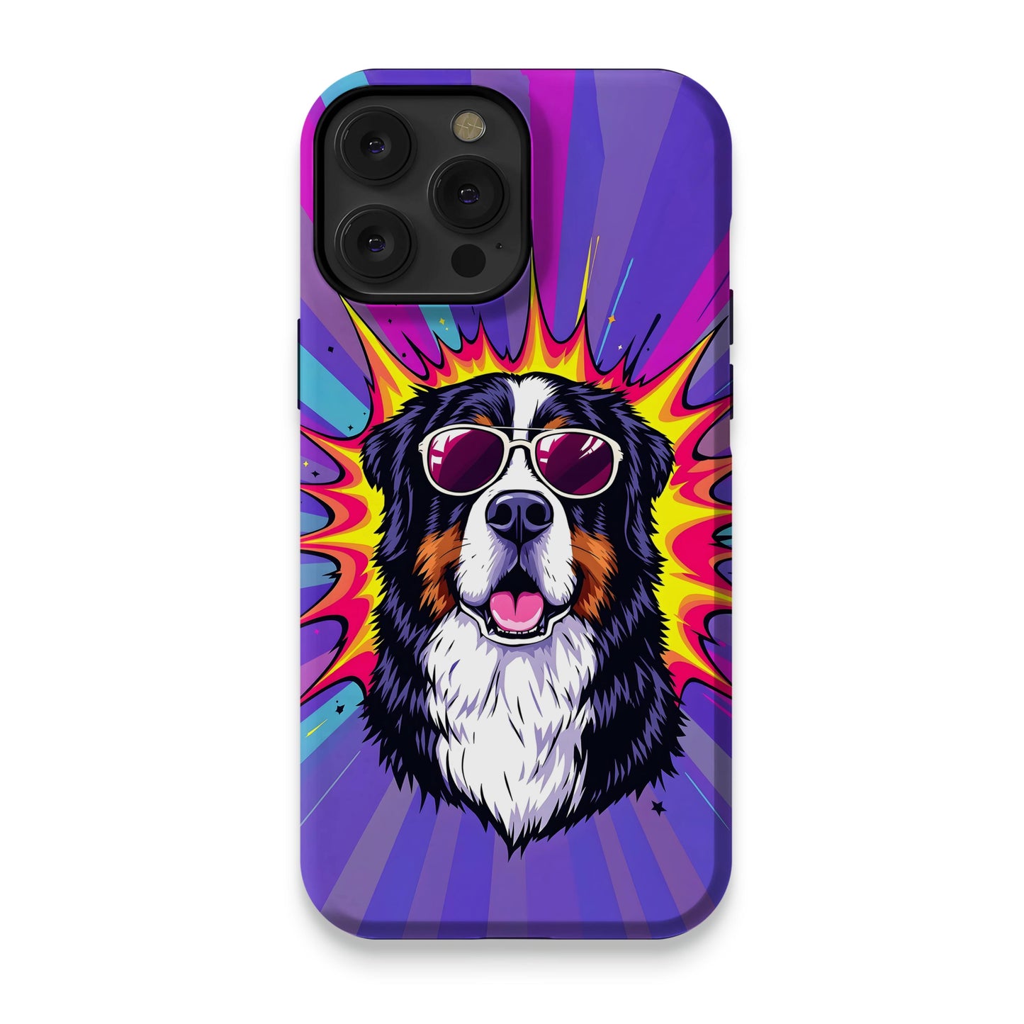 Cool Dog with Sunglasses Pop Art Phone Case product type