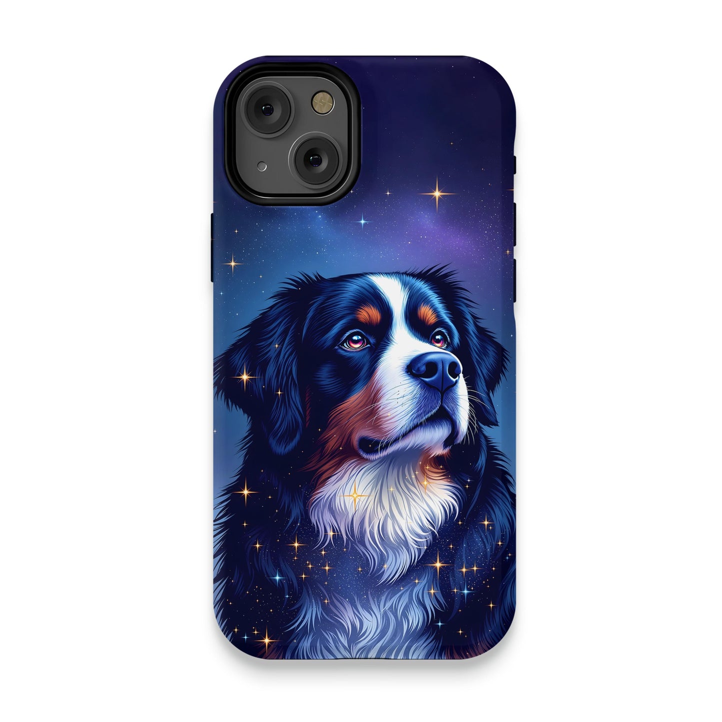 Starry Night Dog Art Protective Phone Case product type