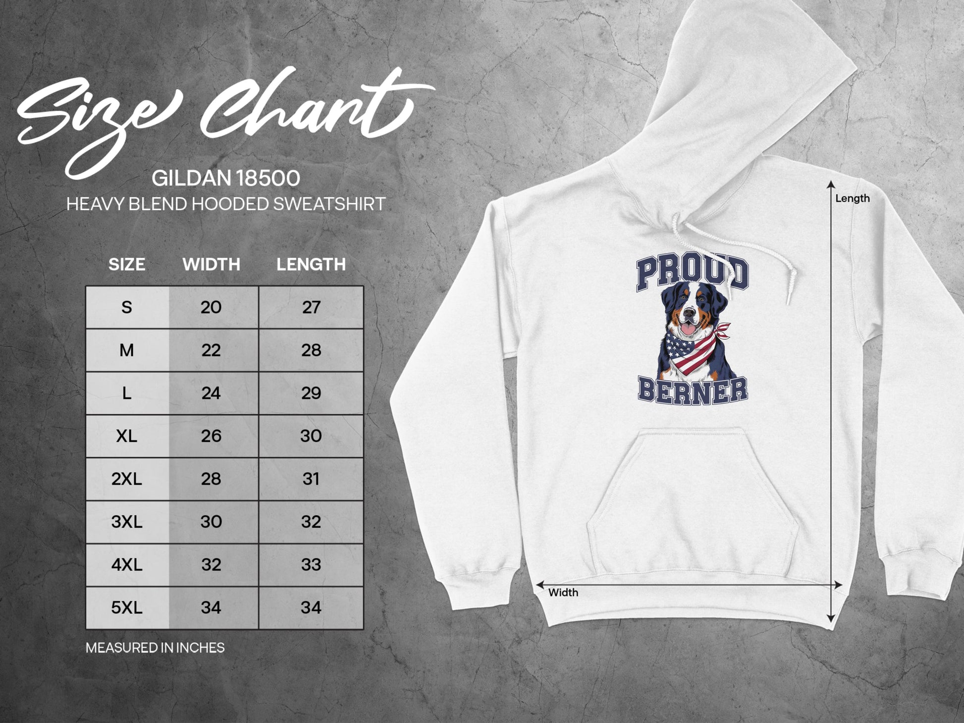 Proud Berner Hooded Sweatshirt product type