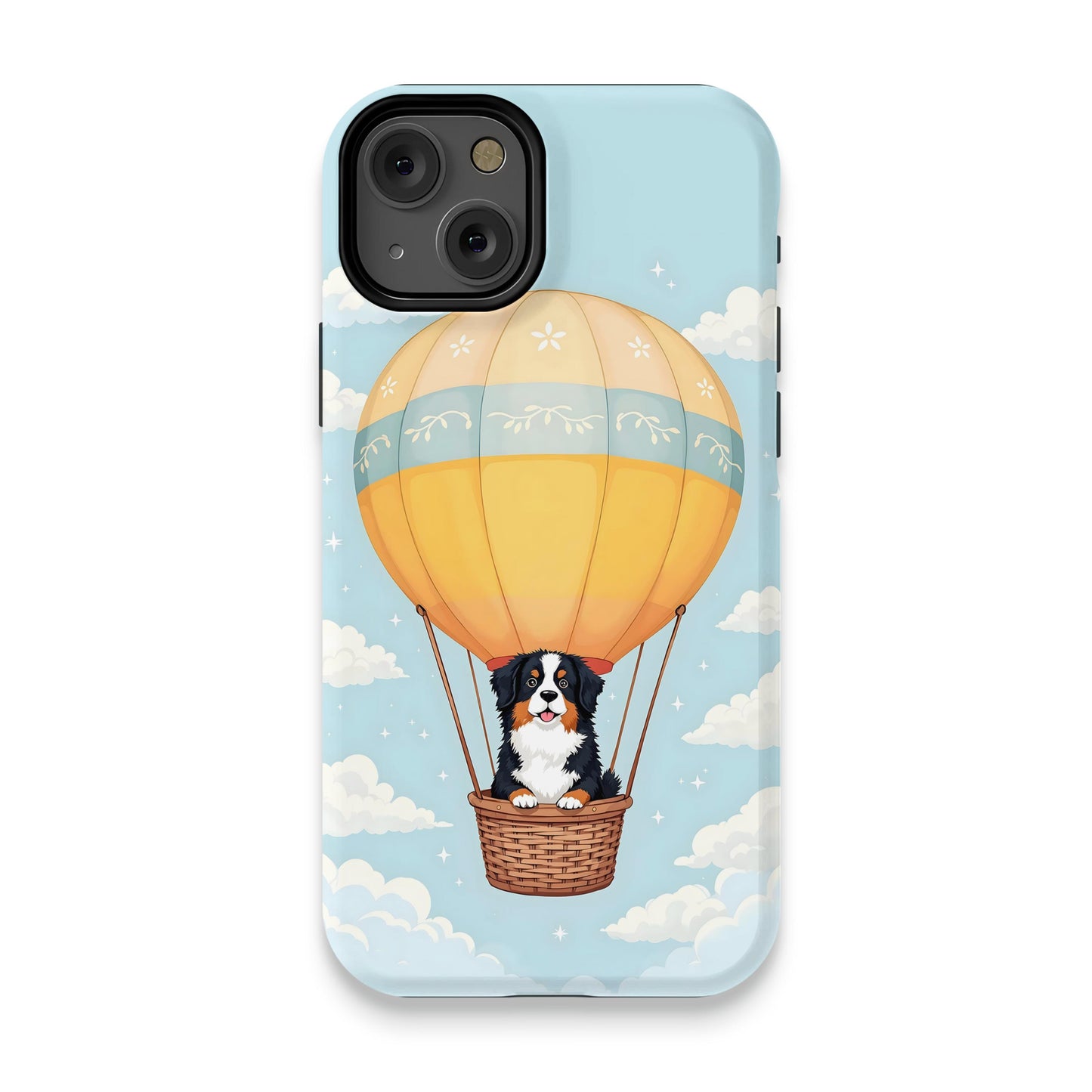 Adorable Dog in Hot Air Balloon Phone Case product