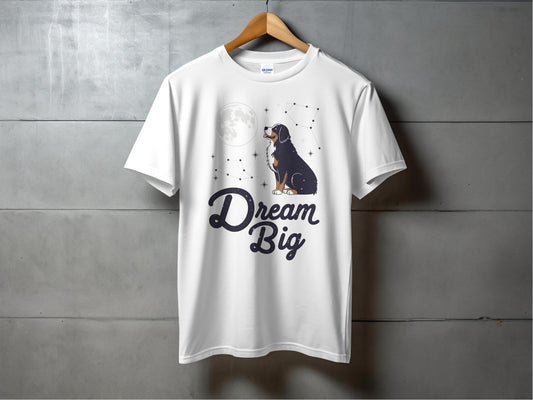 Dream Big Dog Graphic Printed Short-Sleeve Shirt product type