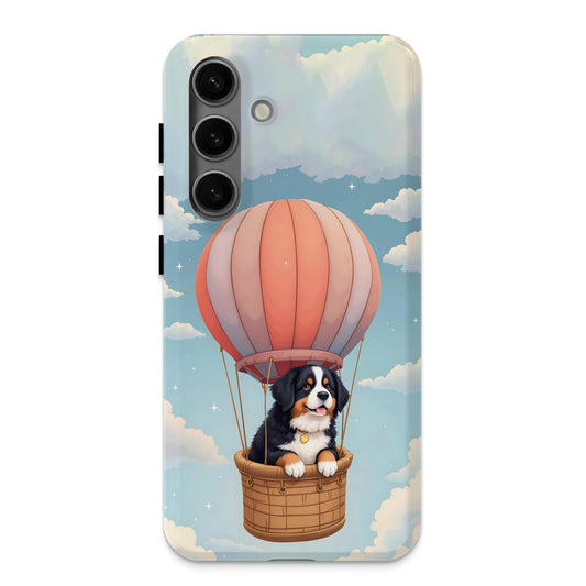 Adorable Dog in Hot Air Balloon Phone Case product