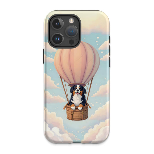Hot Air Balloon Dog Art Phone Case product