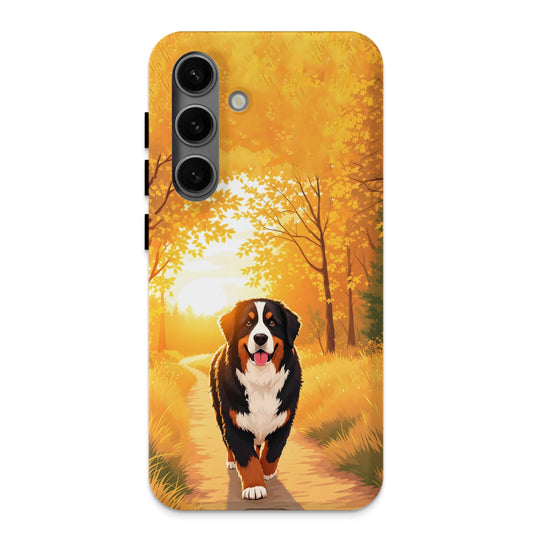 Autumn Dog Walk in the Park Phone Case Product Type