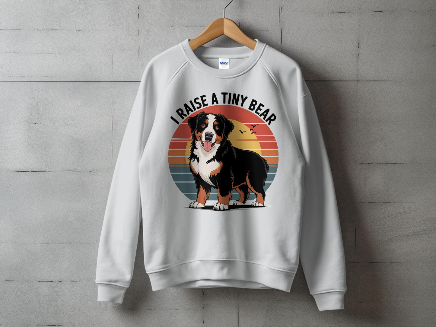 I Raise A Tiny Bear Graphic Sweatshirt product type